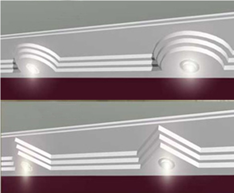 kartonpiyer dizaynları, ışıklı kartonpiyer modeli kartonpiyer dizaynları