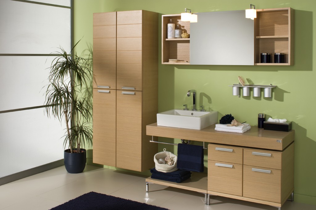 Ahşap banyo dizayn