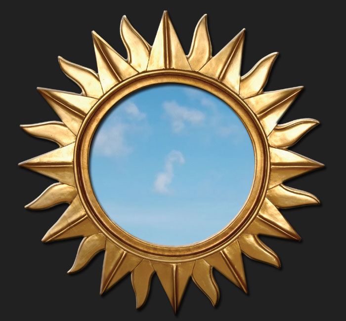 Pierre Cardin Güneş Motifli Ayna Modeli