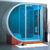 mavi ışıklı duş kabin modeli, renkli duşakabinler