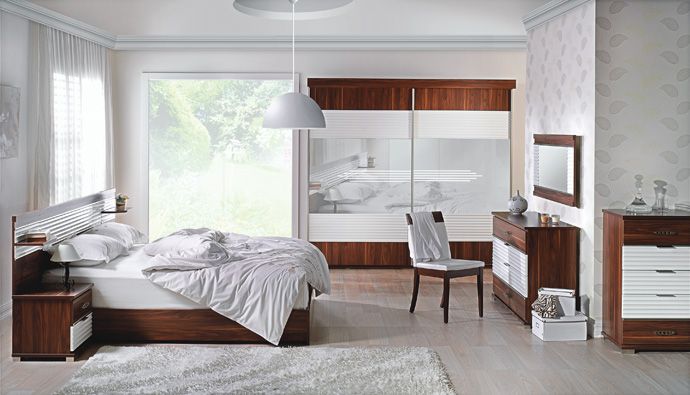 Cadorna Yatak Odası modeli, dekoratik yatak odası