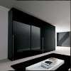 siyah gardrop modelleri, modern yatak odası takımı