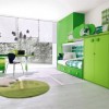 yeşil çocuk odası dizayn, modern çocuk odası modeli