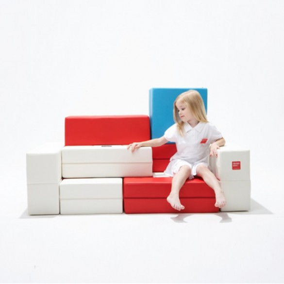 Puzzle çocuk odası koltuk modeli