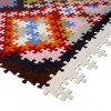 puzzle farklı kilim tasarımı