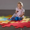 renkli puzzle halı modeli