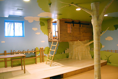 Agaç çocuk odası tasarımı