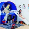 Mavi çadır çocuk odası modeli