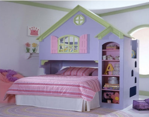 Oyun evi tasarımlı çılgın çocuk odası örnekleri