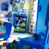 İkea mavi çocuk odası
