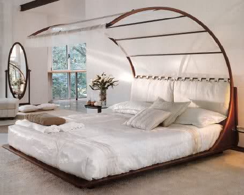 Farklı tasarım büyük çift kişilik yatak örnekleri