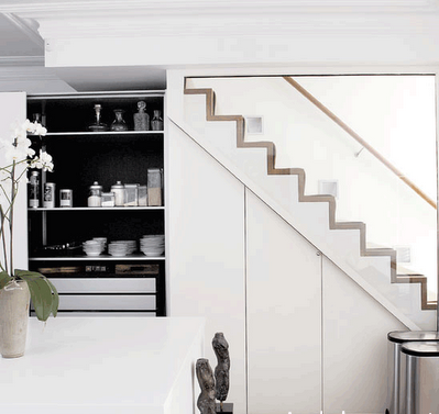 Kullanışlı tasarım merdiven altı depolama örnekleri