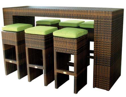Bahçe mutfak bar sandalyesi modeli