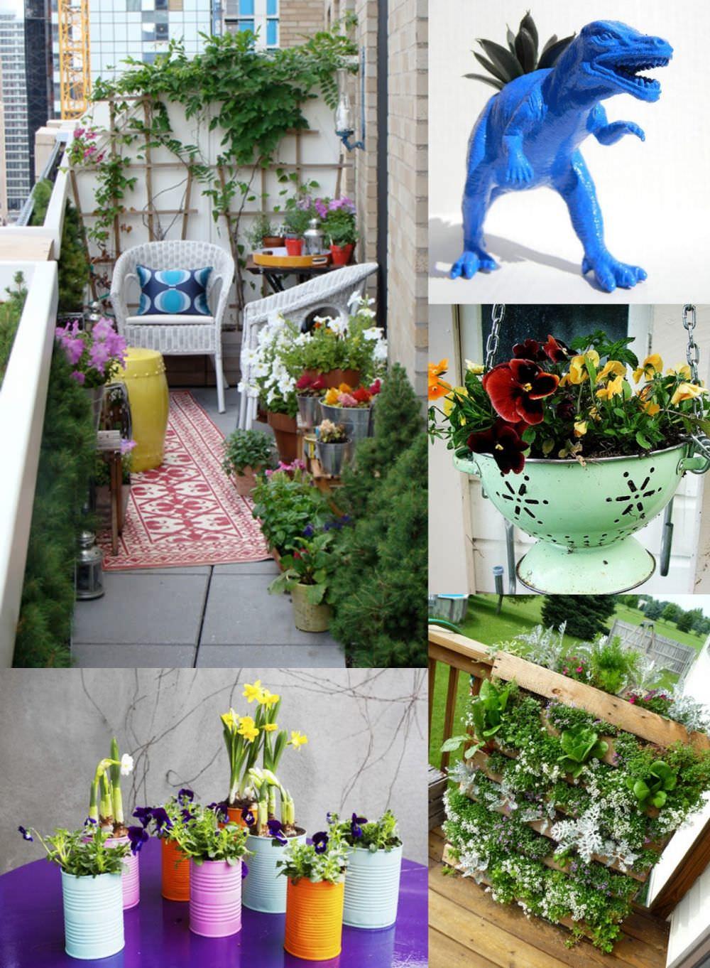 Dekoratif bahçe ve balkon aksesuar modelleri modelleri