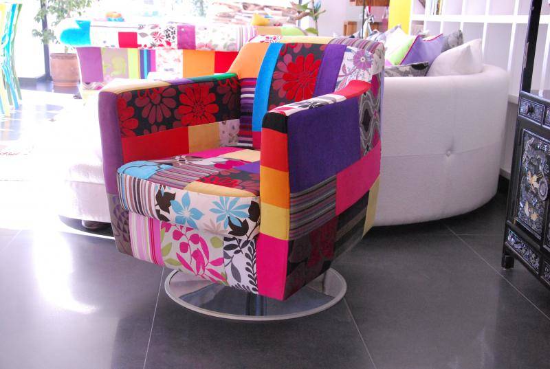 Ofis içi tekli patchwork koltuk modelleri · Dekorasyon, Ev Dekorasyonu